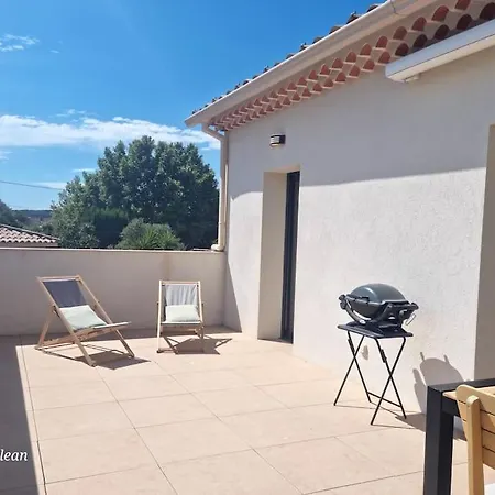 L'ecrin D'andrea A 10min De La Mer Avec Parking Privee Apartamento
